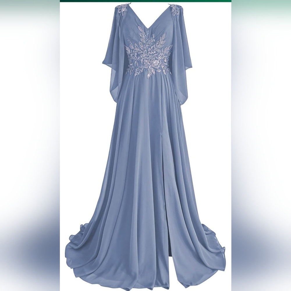 Lace Chiffon Mother of The Bride Dress